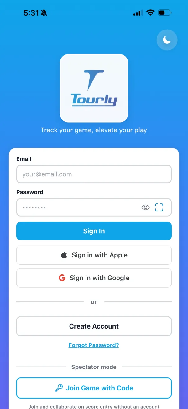 App screen 1